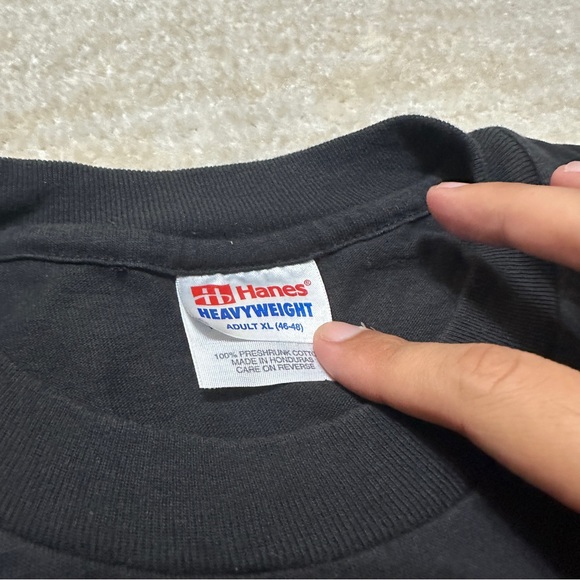 Vintage Star Wars XL T-shirt Behind The Masks World Tour 1996-1997 Vader RARE - Picture 3 of 7